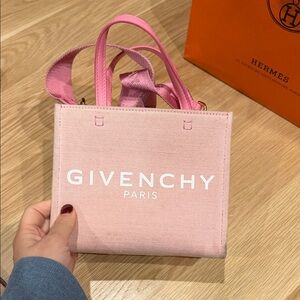 Givenchy Pink Mini Canvas Bag